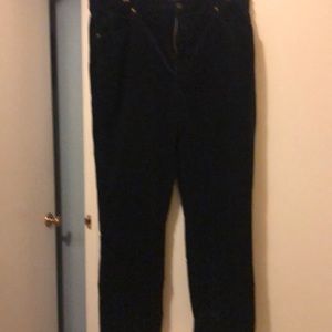 Talbots navy blue Cords. Like new!